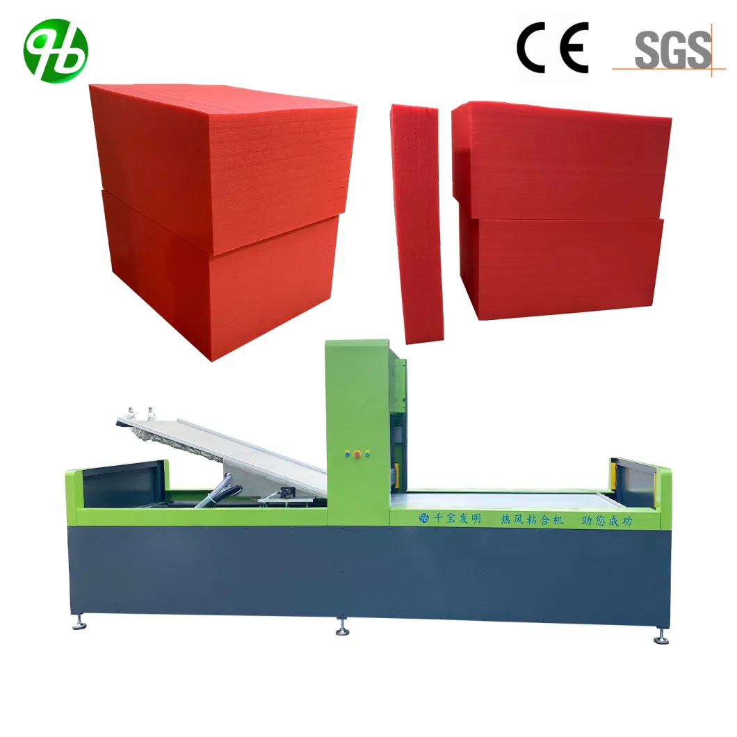 PE XPE Foam Plank Welding Machine High Efficiency EPE EPP Package Laminating Machine