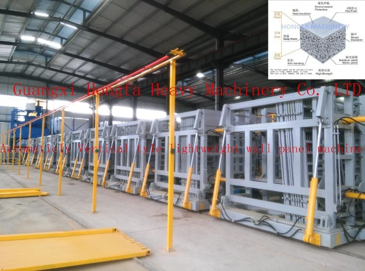 Wall Panel Machine Wall Block Production Line Wall Sheet EPS Light Weight Brick Production Line Plastic EPS Sandwich Panels Making Machine